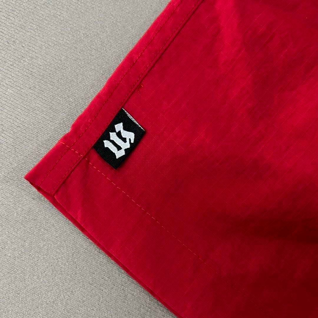 "777" RED SHORTS