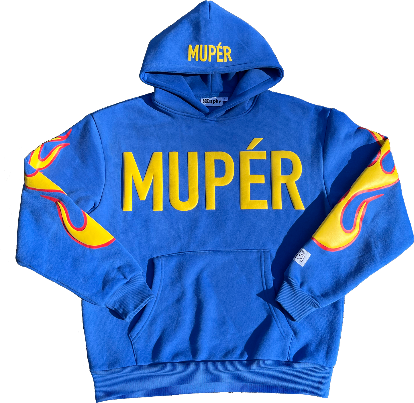 MUPÉR BLUE FLAME HOODIE