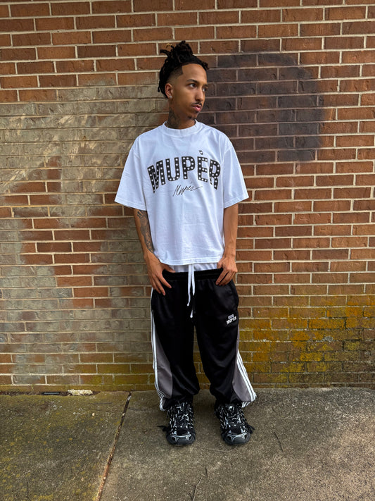 WHITE SIGNATURE TEE